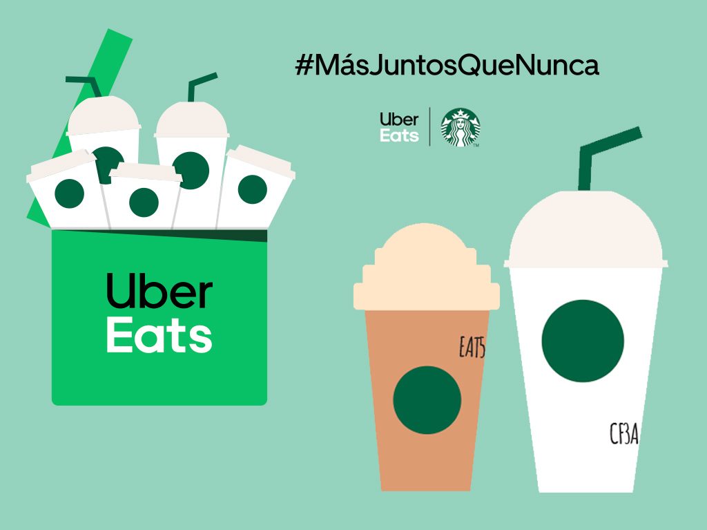 ¡Uber Eats y Starbucks nos sorprenden más que nunca!