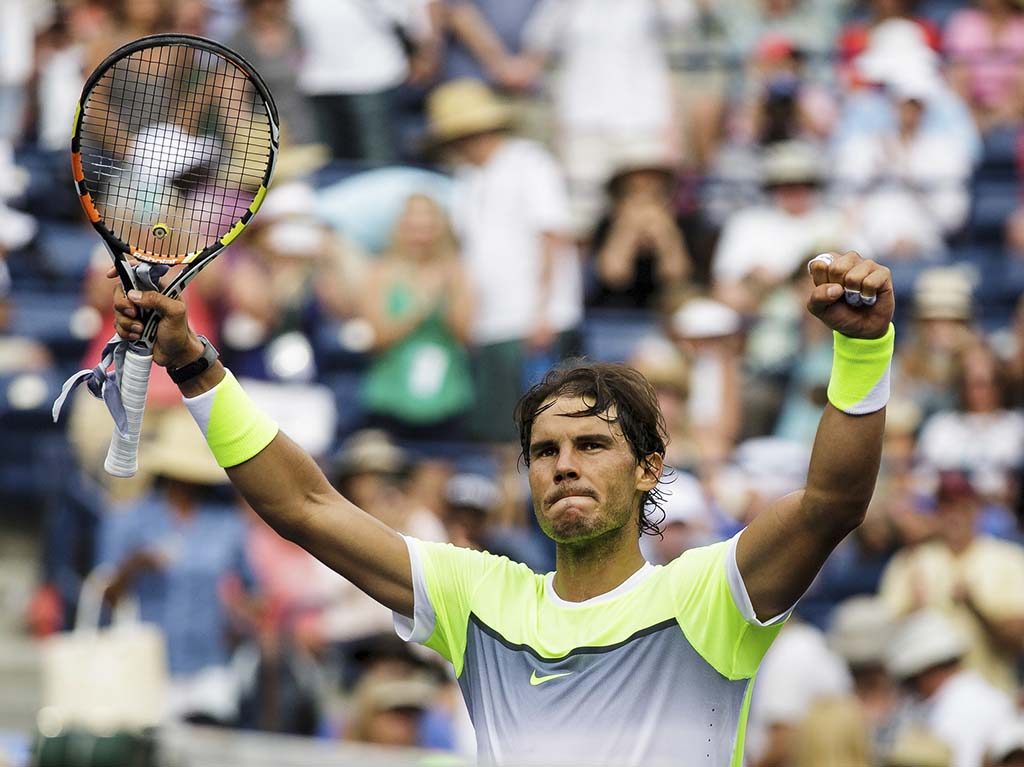 Rafael Nadal en el Abierto Mexicano de tenis