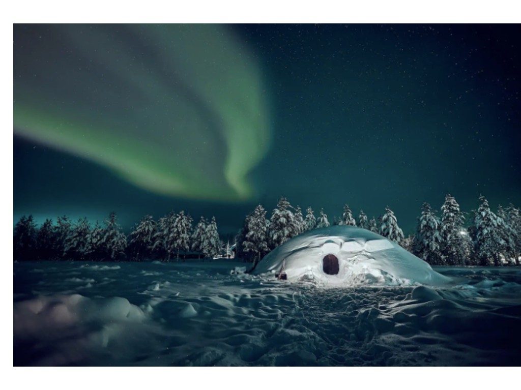 Airbnb Snow Igloo