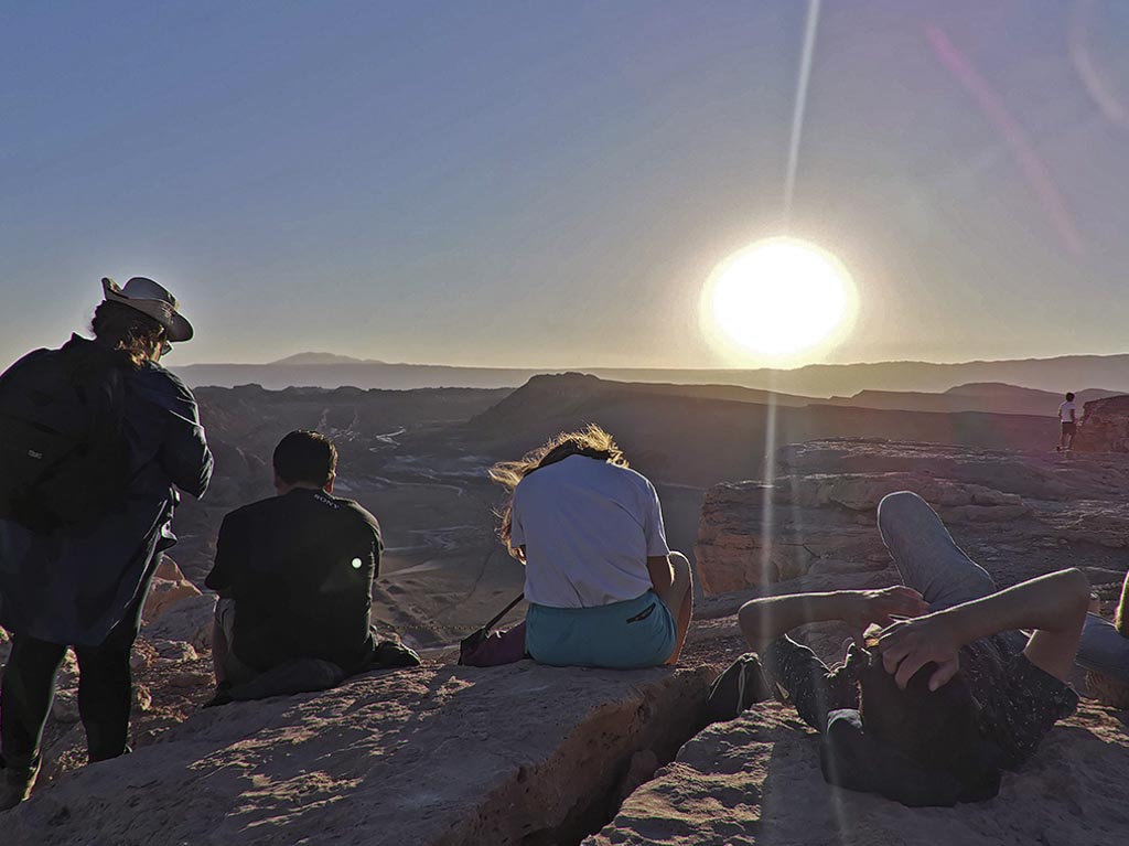 Atardecer en Atacama