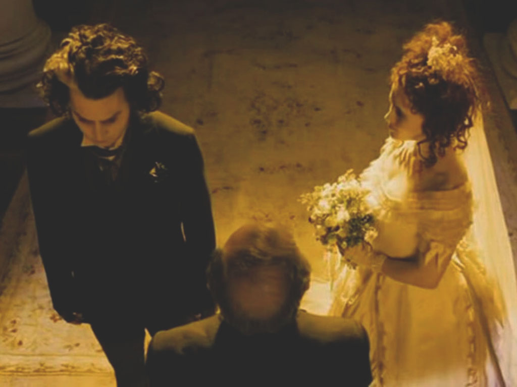 Boda de Sweeney Todd Tim Burton