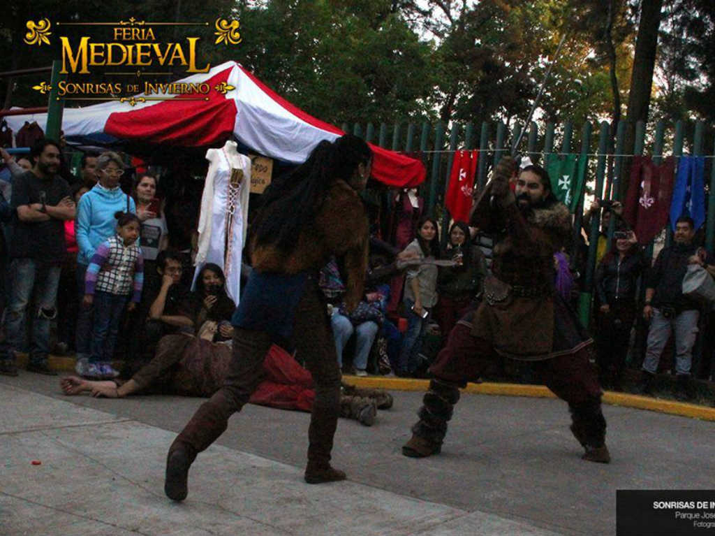 Fiesta Navideña Medieval batallas