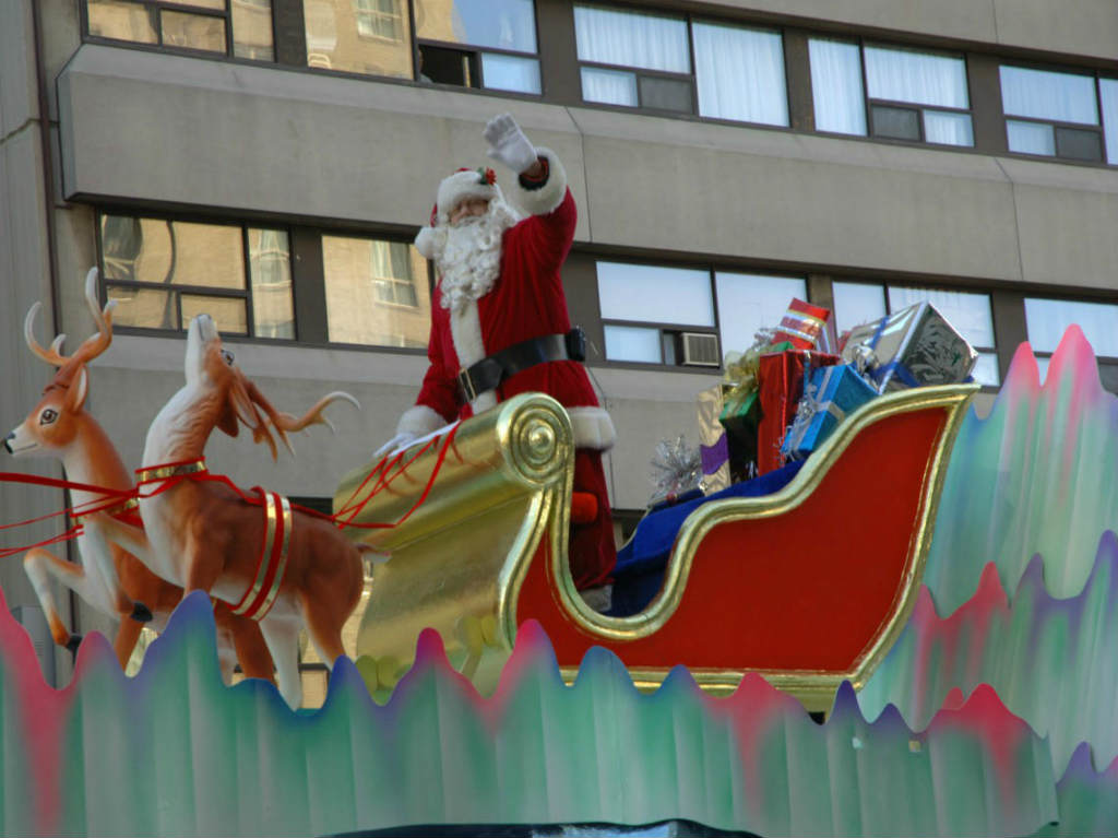 Navidad en las plazas Trineo de Santa