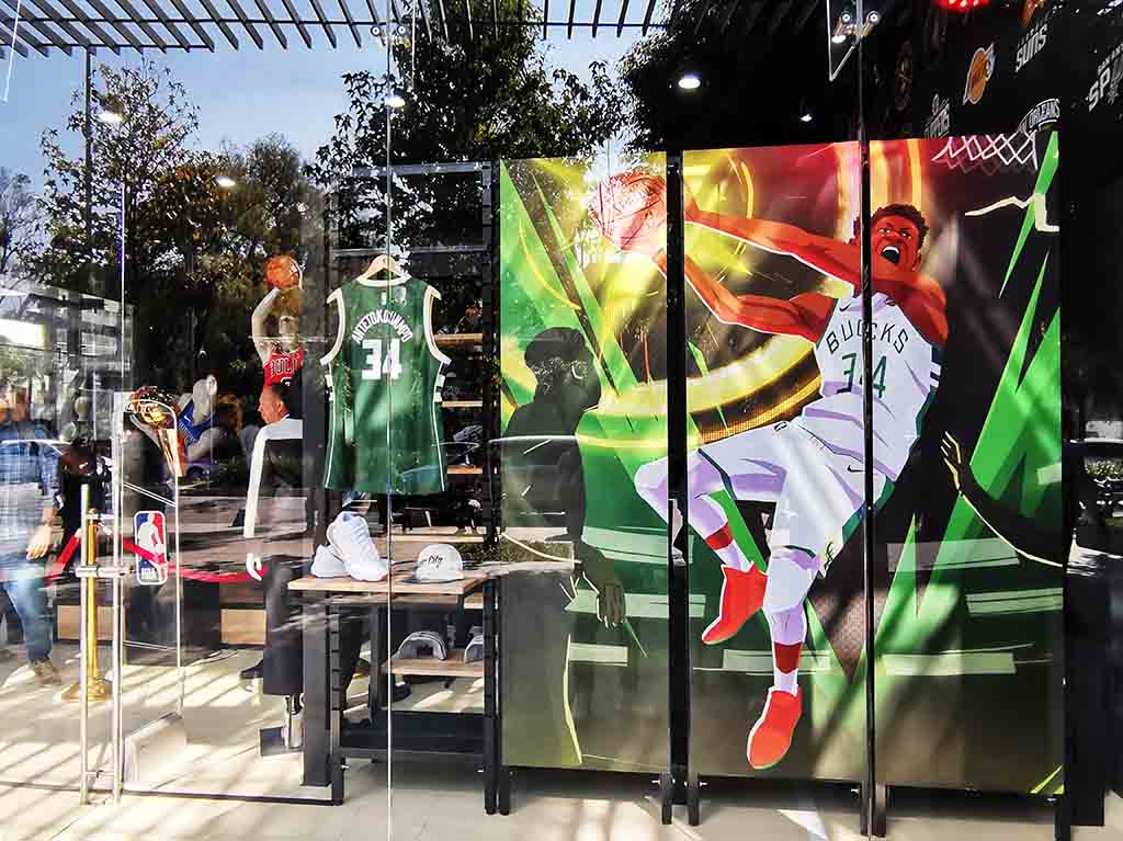 Abre la primera tienda de la NBA en México en Polanco 6