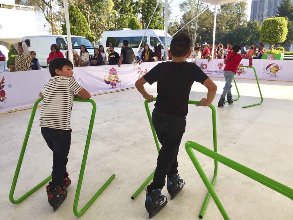 pista de patinaje de Alvaro Obregon