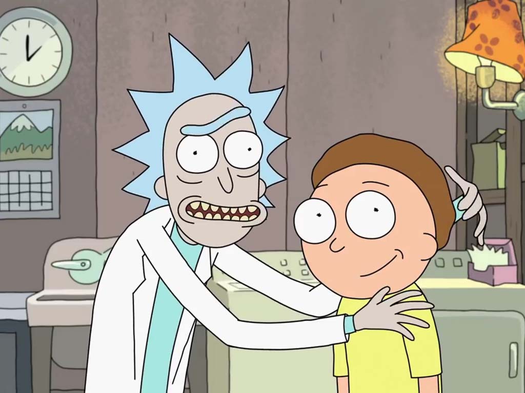Rick y Morty las mejores series animadas de la década