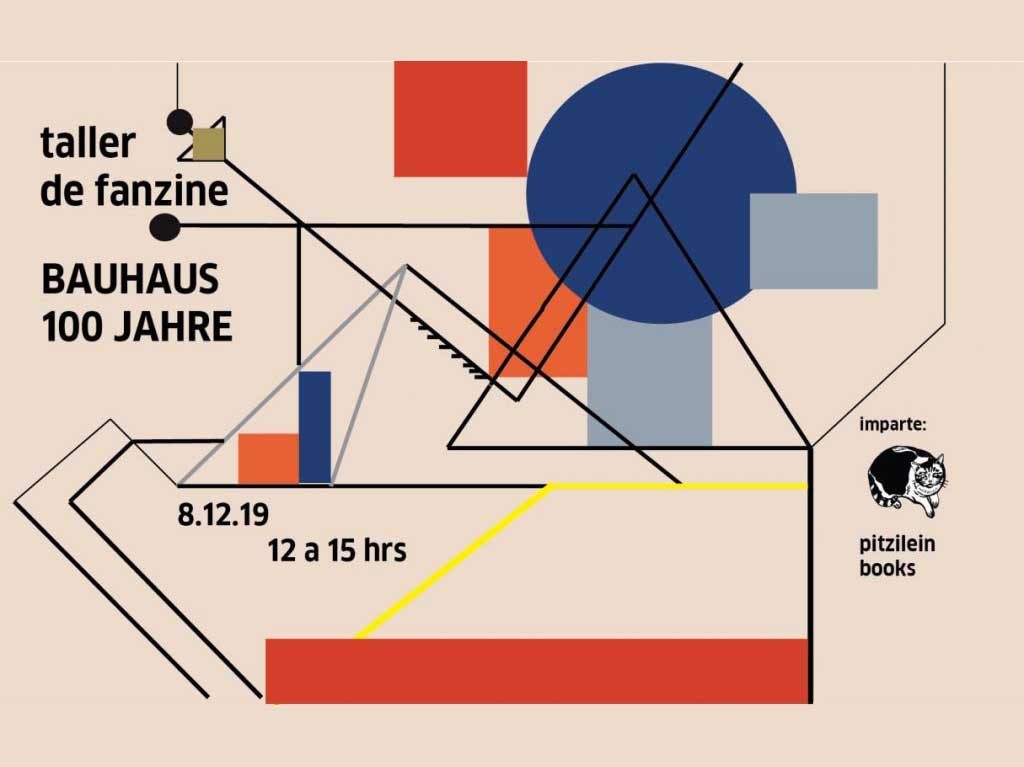 Taller de fanzine Bauhaus 100 Jahre en el Goethe