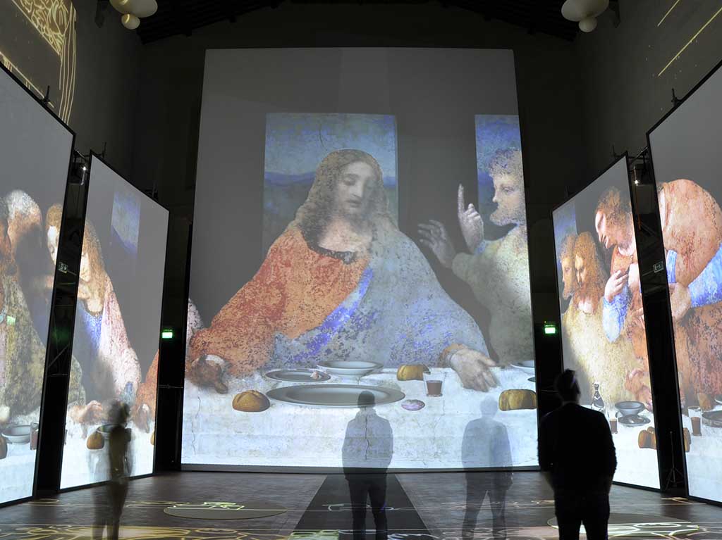 da vinci experience muestra audiovisual