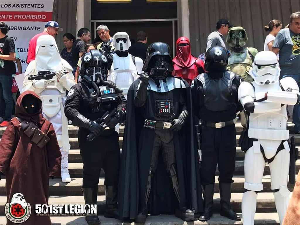 Desfile de las Galaxias en CDMx con Legión 501