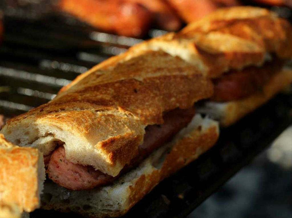 Festival del Asado torta de salchicha