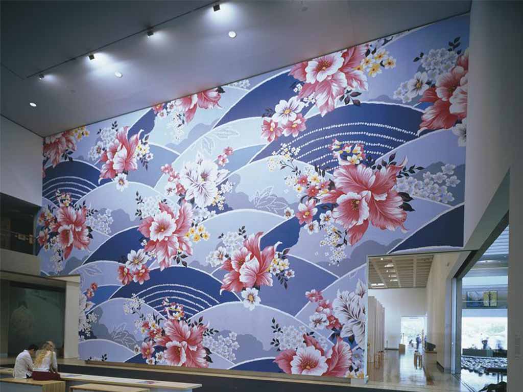 mural floral michael lin