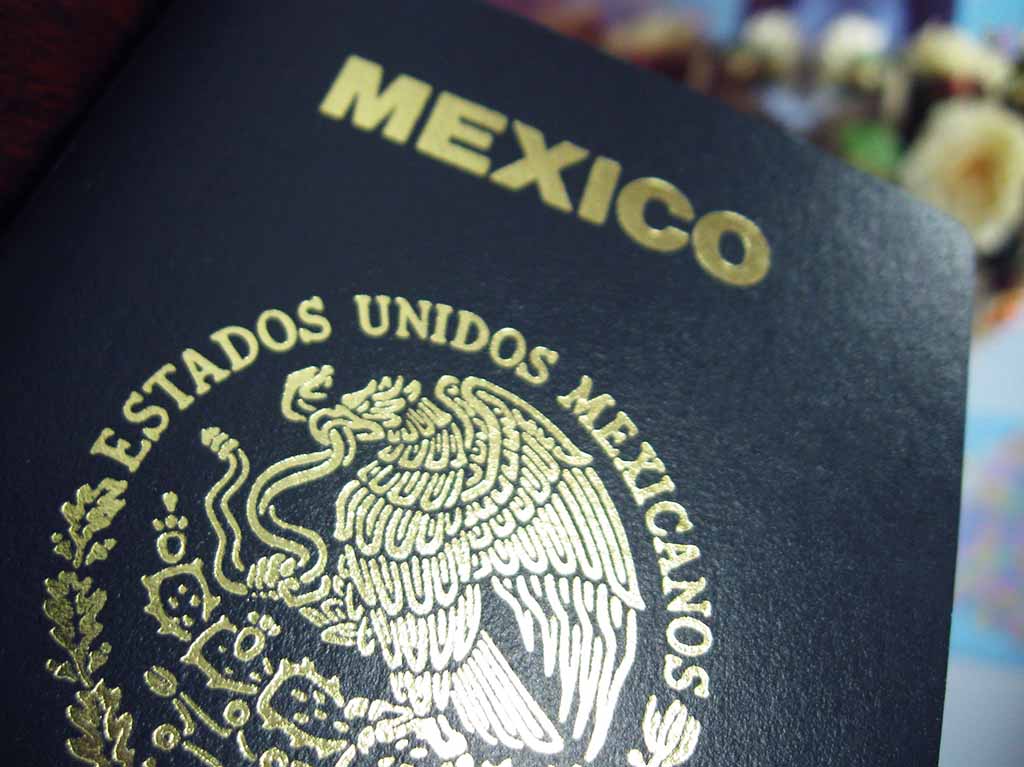 pasaporte mexicano 2020