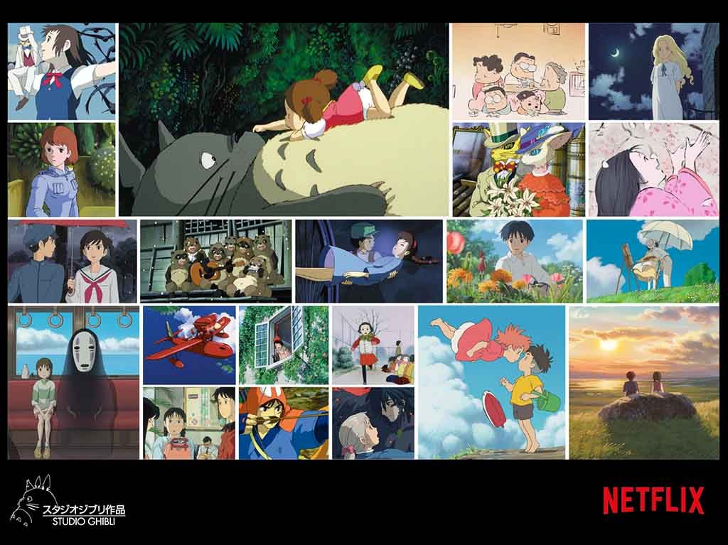 Películas del Studio Ghibli en Netflix