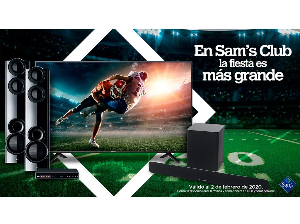 ¡Lánzate a Sam’s Club y gana un viaje a la final del futbol americano!