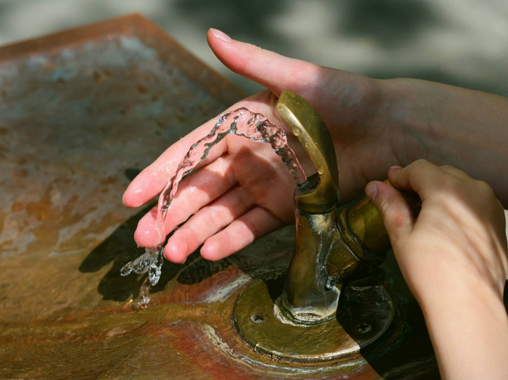 rehabilitan la Merced agua potable