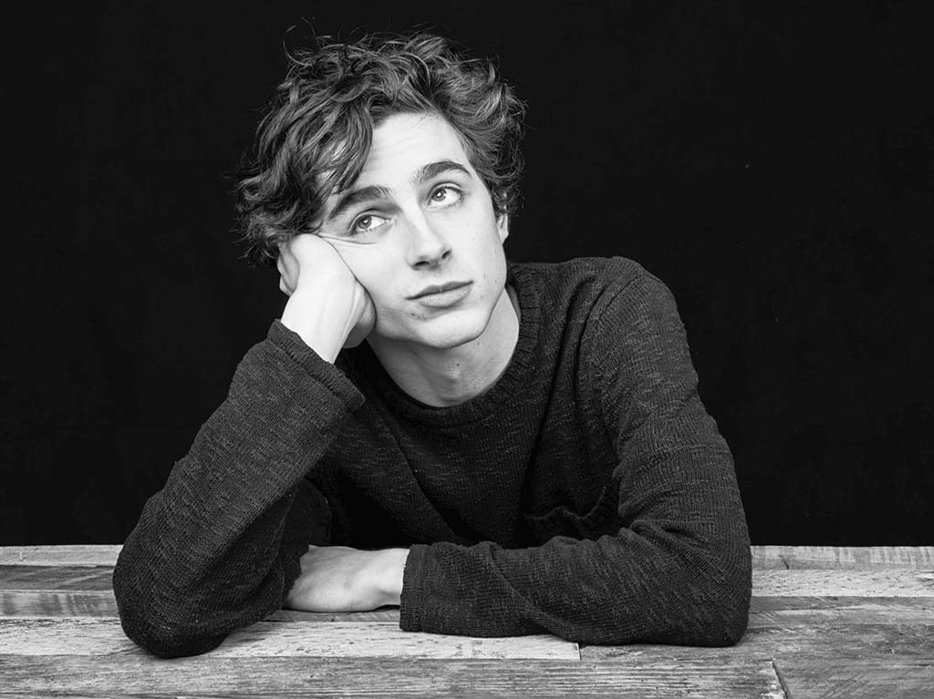 Timothée Chalamet será Bob Dylan