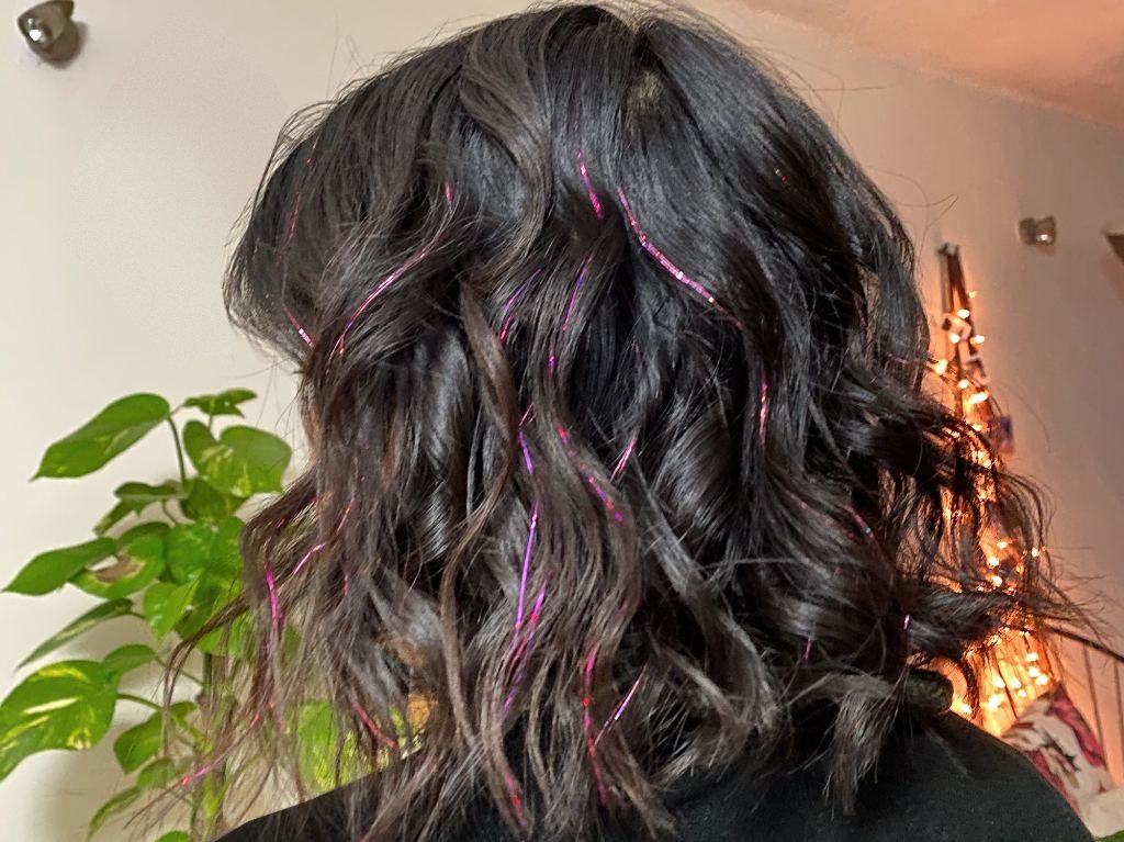 3 uds Mermaid Hair mows purpurina Clip de cabello Rosa oro brillante cuero banda para el cabello Linda horquillas princesa fiesta tocado 