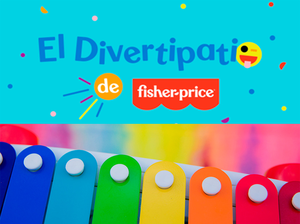 ¡Vuelve a ser niño! Lánzate al Divertipatio de Fisher-Price