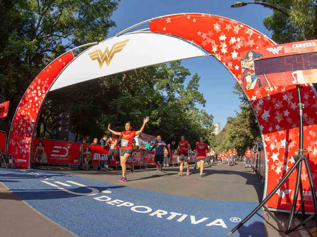 Carrera Wonder Woman en Reforma