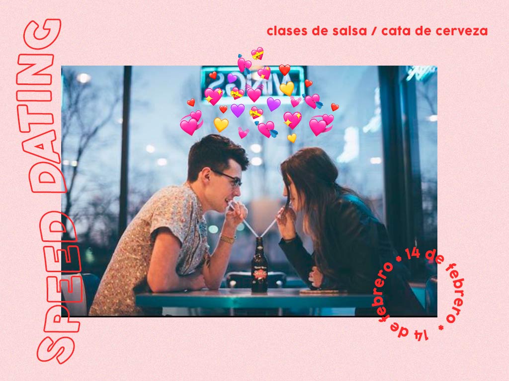 Speed Dating con clase de salsa y cerveza ¡en San Valentín!