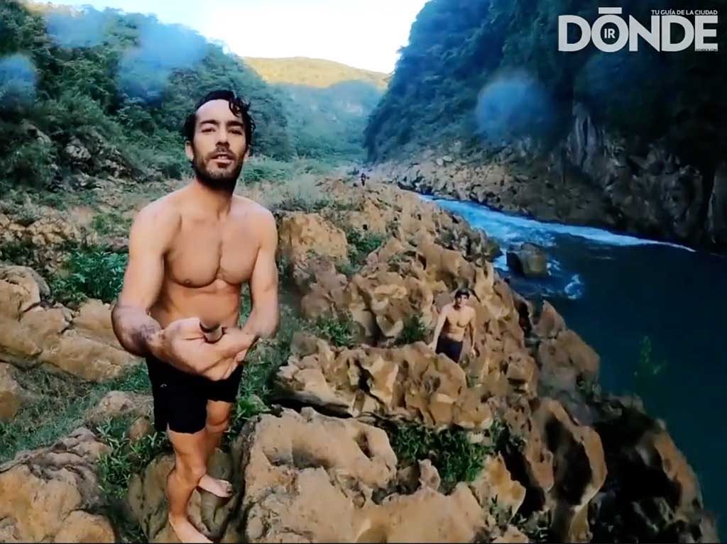 Aarón Díaz y sus amigos exploran la Huasteca Potosina