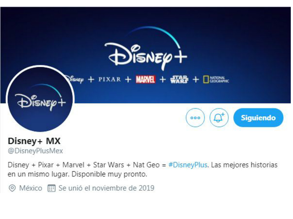 Disney Plus México Twitter
