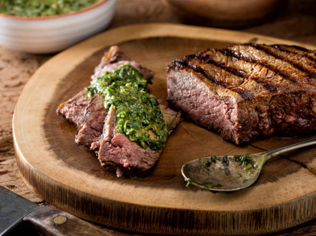 Cortes a la parrilla para llevar a casa, para comer el fin de semana