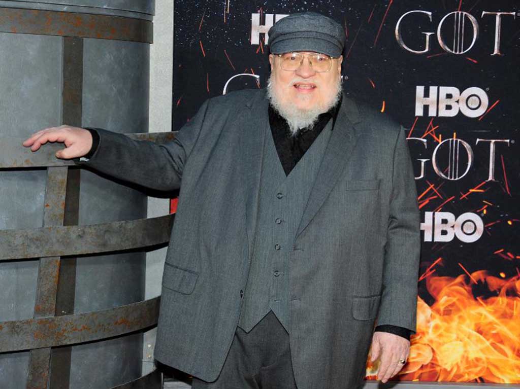 George R.R.Martin terminará de escribir Game of Thrones durante la cuarentena