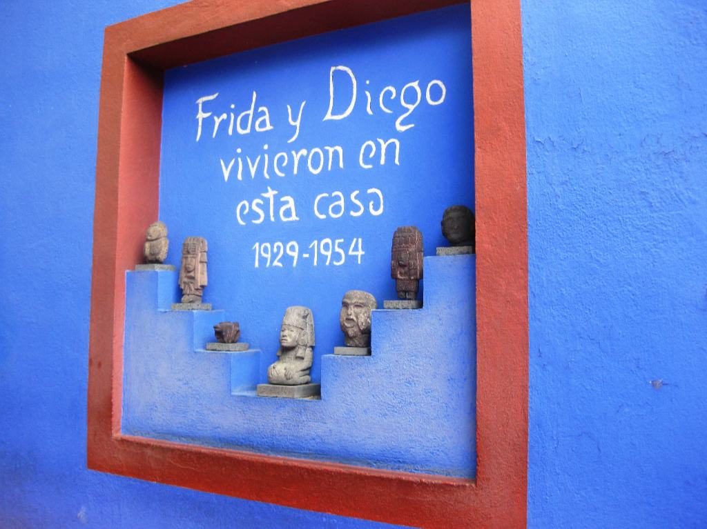 La Casa Azul de Frida Kahlo aquí vivieron