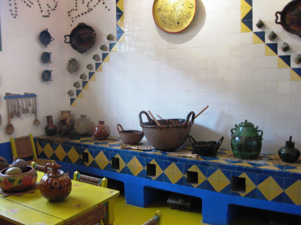 La Casa Azul de Frida Kahlo cocina