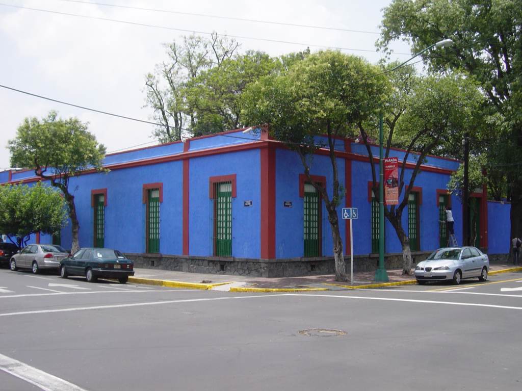 La Casa Azul de Frida Kahlo fachada