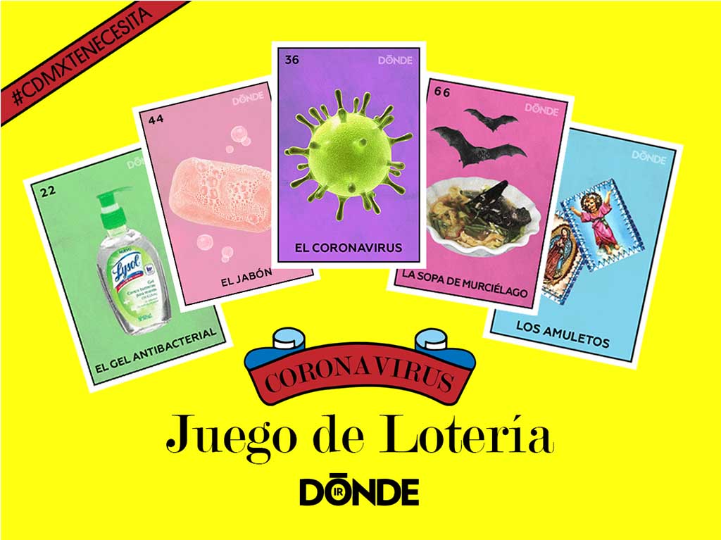 Lotería CDMX vs Coronavirus: quédate en casa