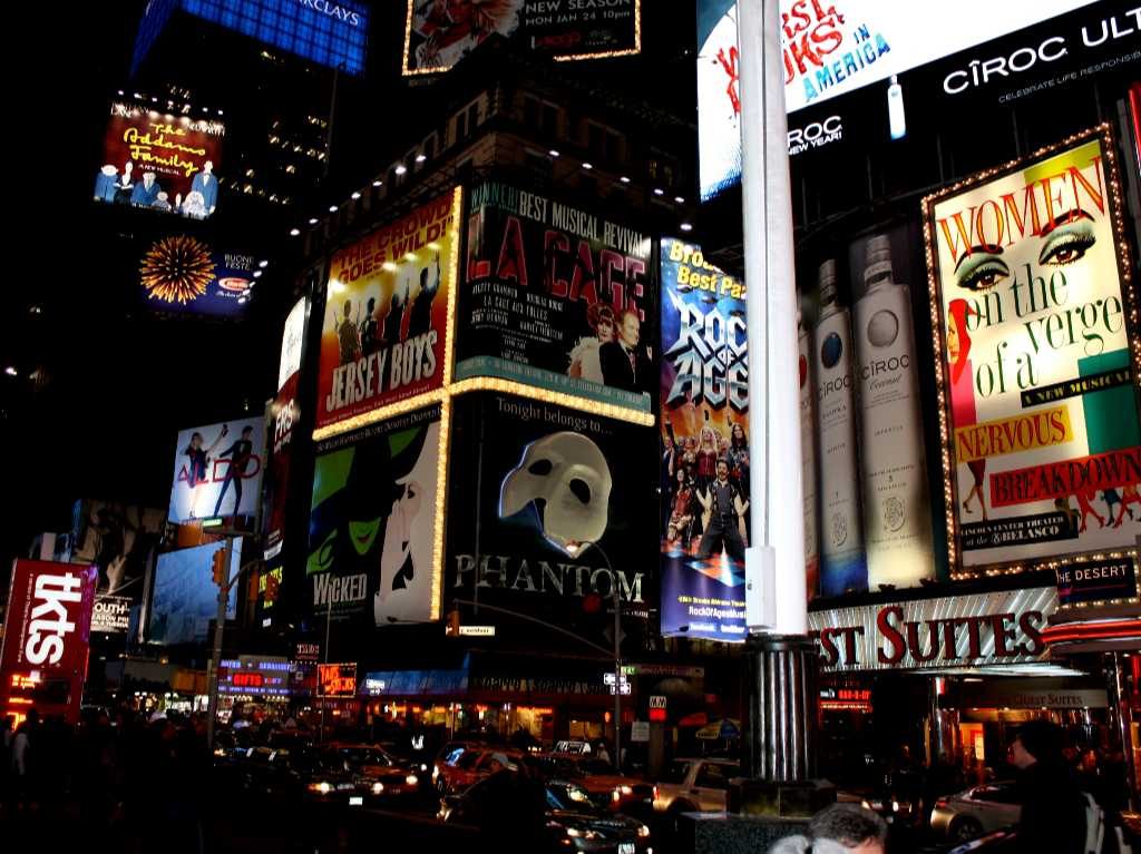 musicales de Broadway carteles