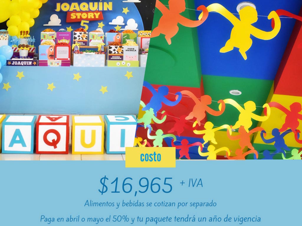 Festeja en grande a los más pequeños de la familia en casa