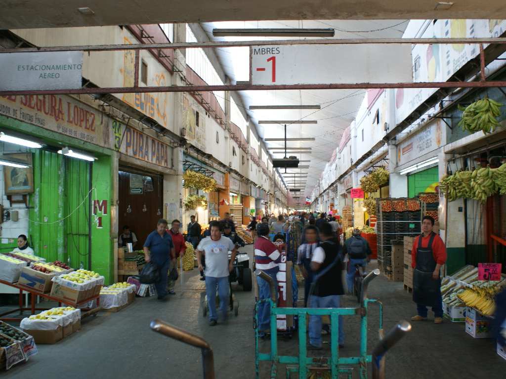 Central de Abasto pasillo