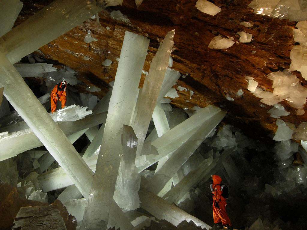 cueva de cristales gigantes México