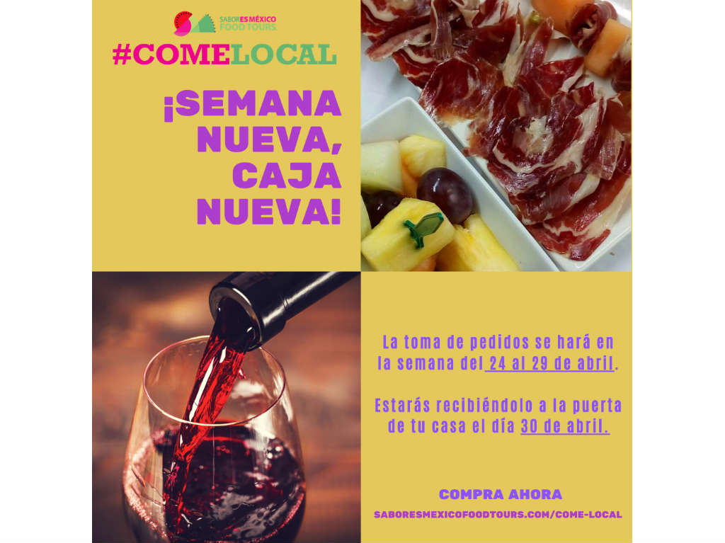 ingredientes a domicilio en CDMX, come local