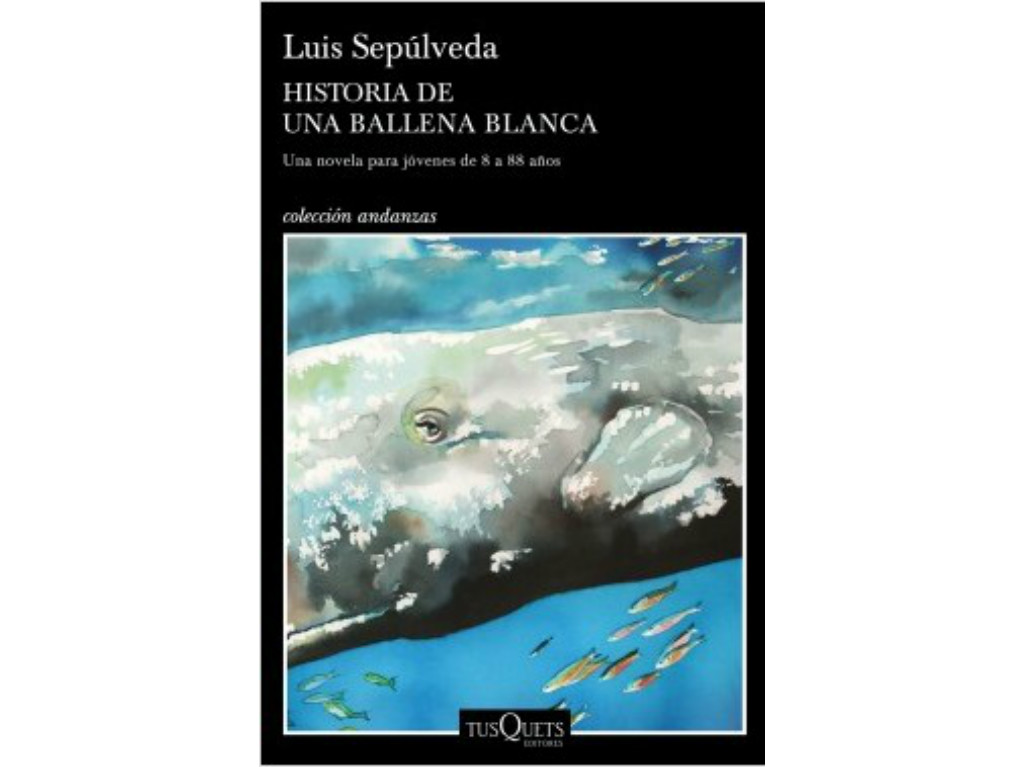 luis sepulveda en el dia internacional del libro, historia de una ballena blanca