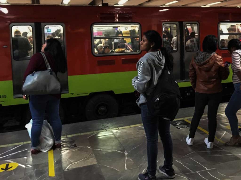 metro cdmx dosificar acceso