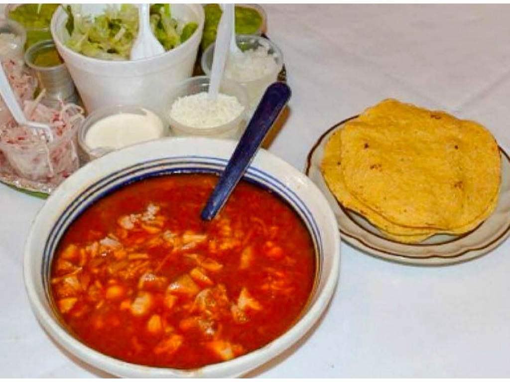 pozole a domicilio en CDMX, los amables