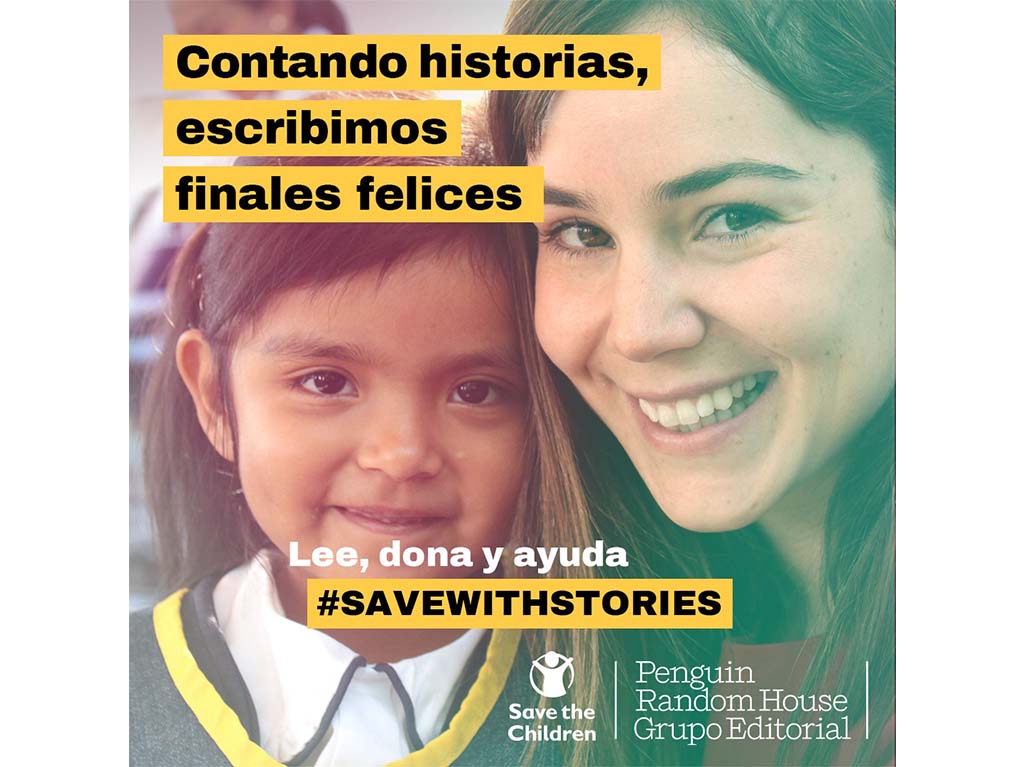 #SaveWithStories: la iniciativa de Penguin Random House y Save The Children para promover la lectura en casa
