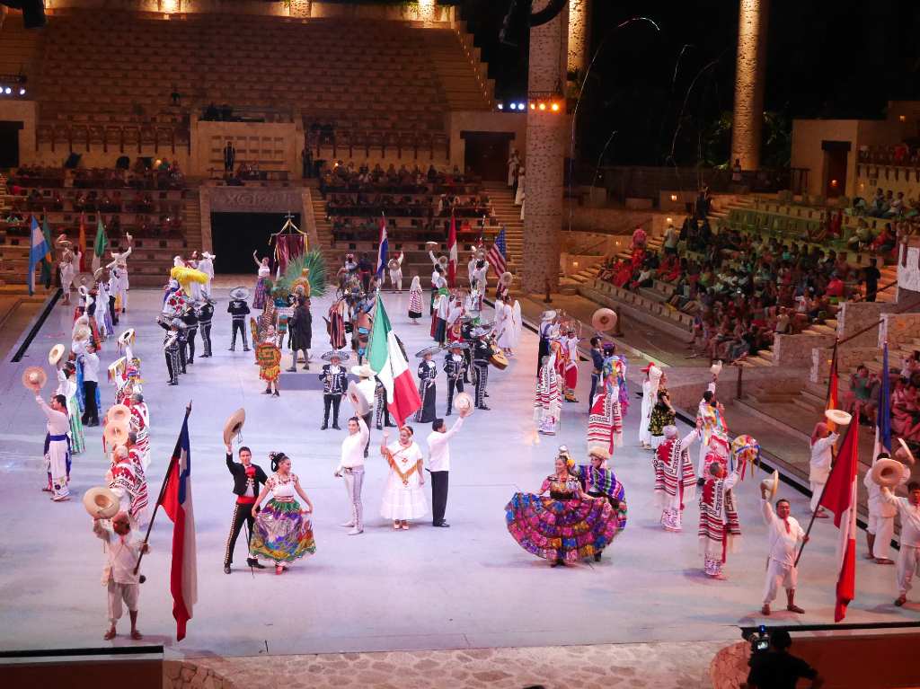 Xcaret México Espectacular baile
