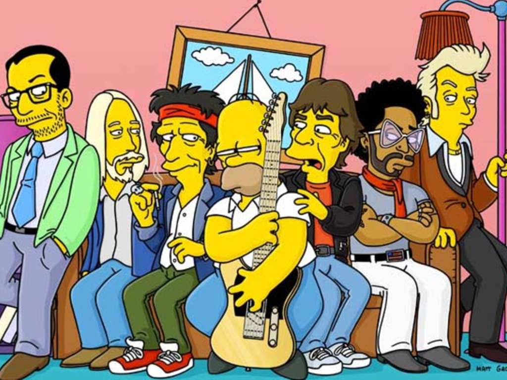 Caricaturas de terror los simpson