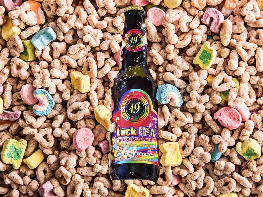 ¡Cerveza de Lucky Charms! Pídela a domicilio en CDMX