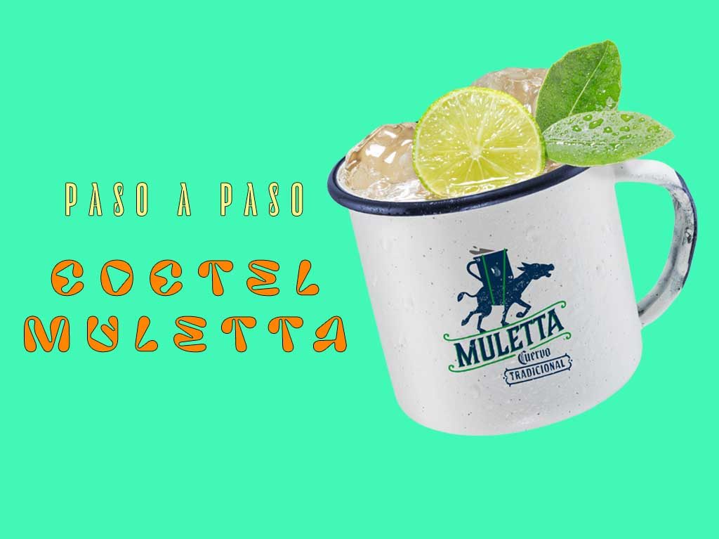 Paso a paso: prepara el coctel Muletta con tequila
