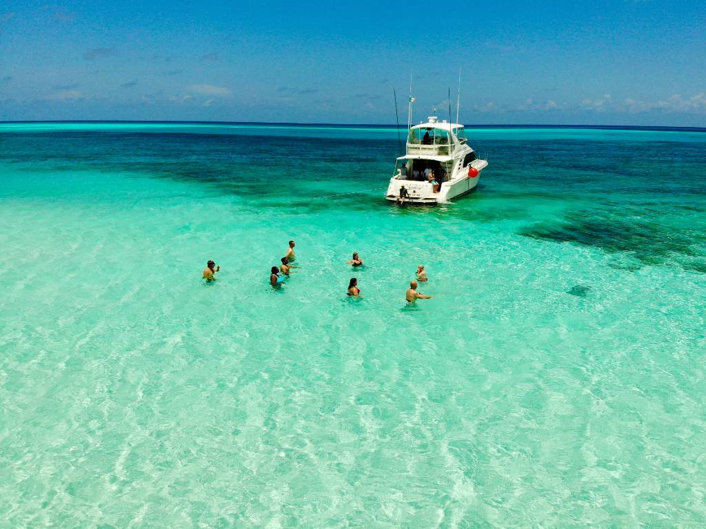 Cozumel en el mar