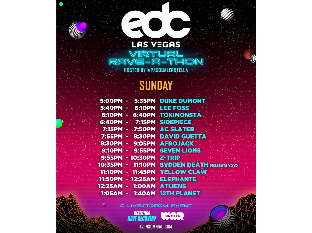 Ya viene el EDC Las Vegas virtual ¡un rave maratónico! | Dónde Ir