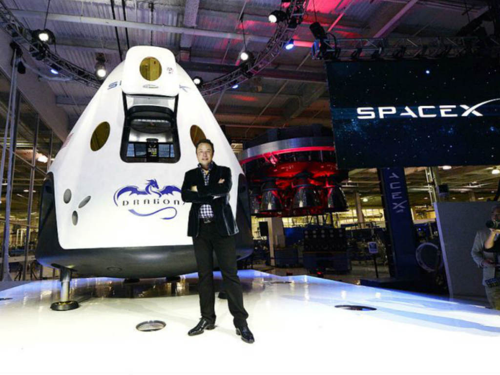 elon musk compañia space x