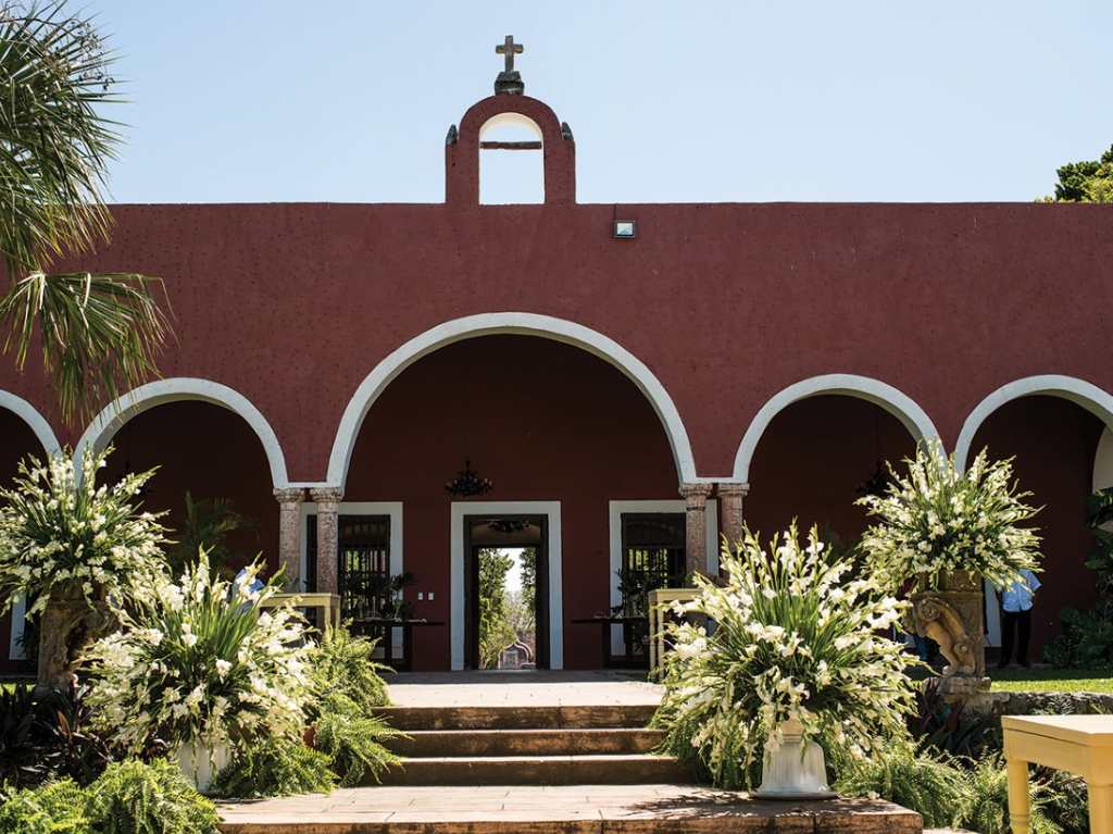 haciendas antiguas de Yucatán fachada