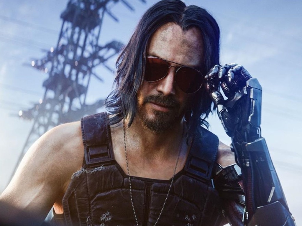 Keanu Reeves en Cyberpunk 2077